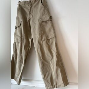 Vintage Frontenac - cream military cargo pants